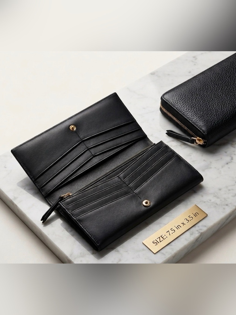 Black 14th & Union Ladies Wallet